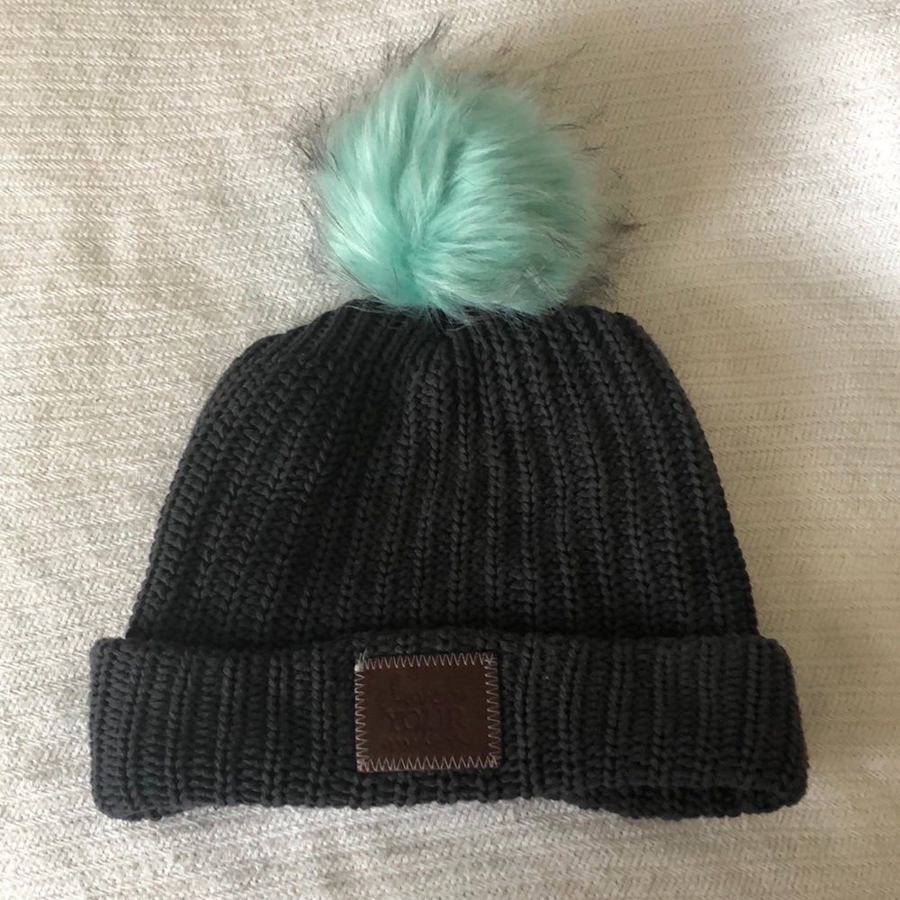 Love Your Melon Pom Beanie
